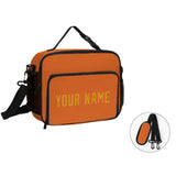 Custom Orange Yellow Lunch Bag