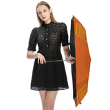 Custom Orange Yellow Automatic Umbrella
