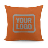 Custom Orange Gray Pillowcase