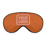 Custom Orange Light Pink Sleep Mask