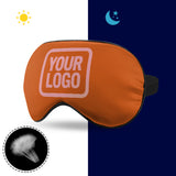Custom Orange Light Pink Sleep Mask