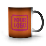 Custom Orange Pink Magic Mug