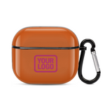 Custom Orange Pink AirPods Case (3rd Generation)
