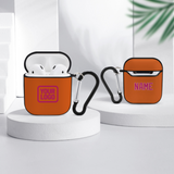 Custom Orange Pink AirPods Case