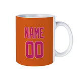 Custom Orange Pink Mug