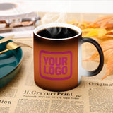 Custom Orange Pink Magic Mug