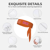 Custom Orange Pink Headband