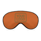 Custom Orange Khaki Sleep Mask