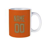 Custom Orange Light Khaki Mug