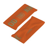 Custom Orange Light Khaki Sports headband
