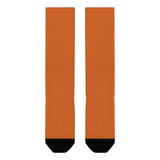 Custom Orange Orange Knee-High Sock