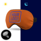 Custom Orange Light Purple Sleep Mask