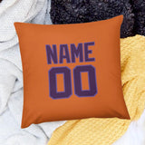 Custom Orange Purple Pillowcase