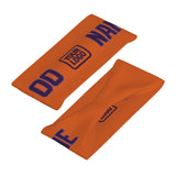 Custom Orange Purple Sports headband