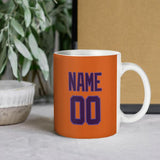 Custom Orange Purple Mug