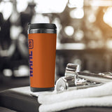 Custom Orange Purple Stainless Steel Water Cup