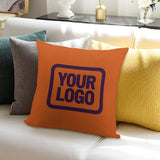 Custom Orange Purple Pillowcase
