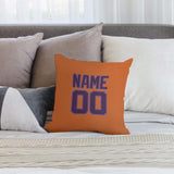Custom Orange Purple Pillowcase