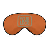 Custom Orange Light Khaki Sleep Mask