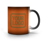 Custom Orange Khaki Magic Mug