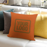 Custom Orange Khaki Pillowcase