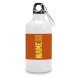 Custom Orange Light Yellow Sports Bottle
