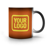 Custom Orange Light Yellow Magic Mug