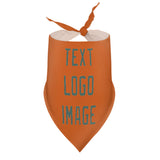 Custom Orange Blue Green Pet Scarf