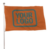 Custom Orange Blue Green Flag
