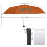Custom Orange Blue Green Automatic Umbrella