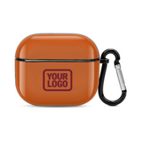 Custom Orange Crimson Red AirPods Case (3rd Generation)