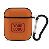 Custom Orange Crimson Red AirPods Case