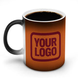 Custom Orange Crimson Red Magic Mug