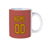 Custom Copper Rose Yellow Mug