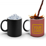 Custom Copper Rose Yellow Magic Mug