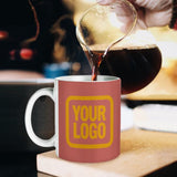 Custom Copper Rose Yellow Mug