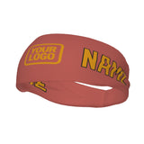 Custom Copper Rose Yellow Sports headband