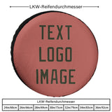 Custom Copper Rose Olive Truck Tires