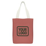Custom Copper Rose Green Canvas Tote Bag
