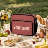 Custom Copper Rose Cream Lunch Bag