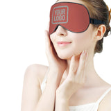 Custom Copper Rose Gray Sleep Mask