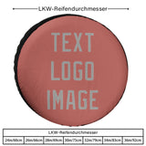 Custom Copper Rose Gray Truck Tires