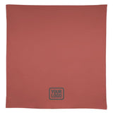 Custom Copper Rose Gray Square Table Cloth