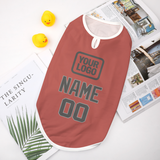 Custom Copper Rose Dark Grey Pet Vest