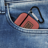 Custom Copper Rose Dark Green AirPods Case