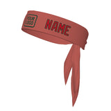 Custom Copper Rose Red Headband