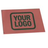 Custom Copper Rose Dark Green Flag