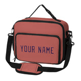 Custom Copper Rose Purple Lunch Bag