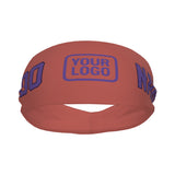 Custom Copper Rose Light Purple Sports headband