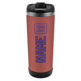 Custom Copper Rose Light Purple Stainless Steel Water Cup